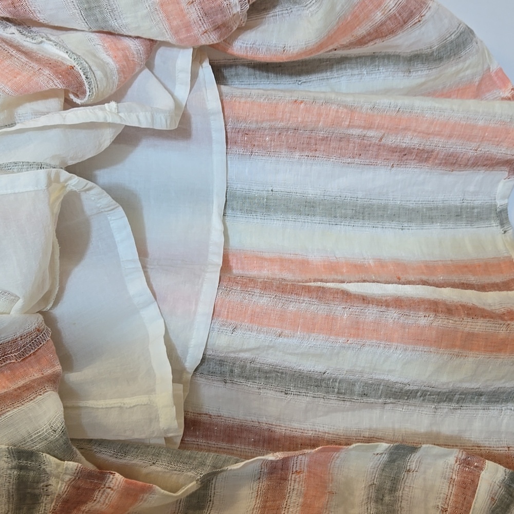 Tregene Anthropologie Linen Belted Midi Maxi Skirt Size‎ XS Coastal - Picture 11 of 16